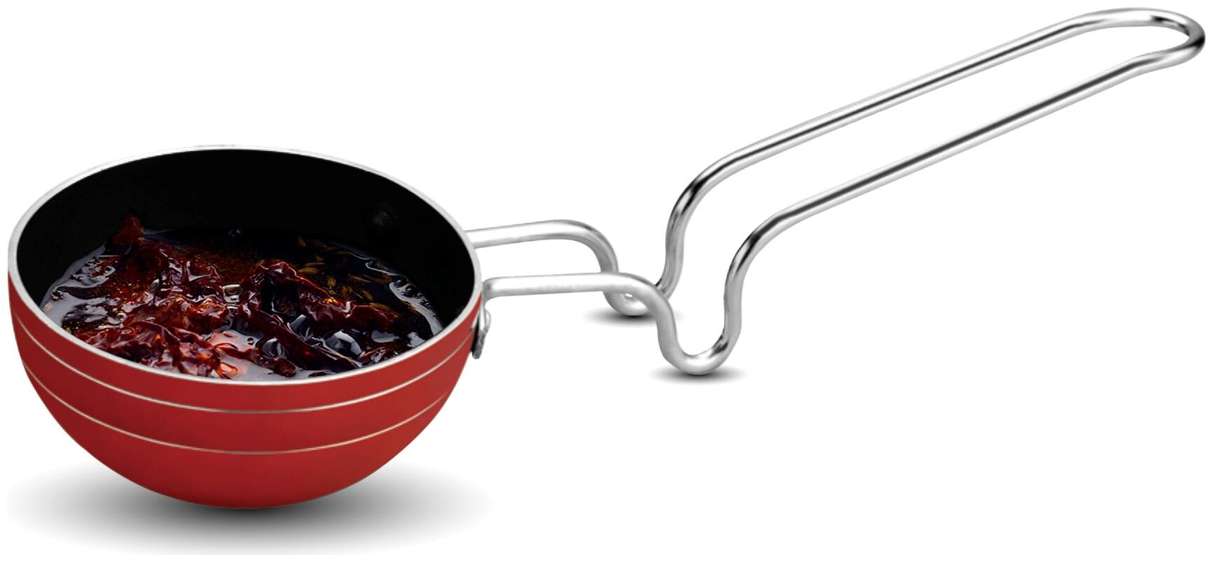 

Sunblaze Non-Stick Cookware Kitchen Chowka Tadka Pan Unbreakable Handle