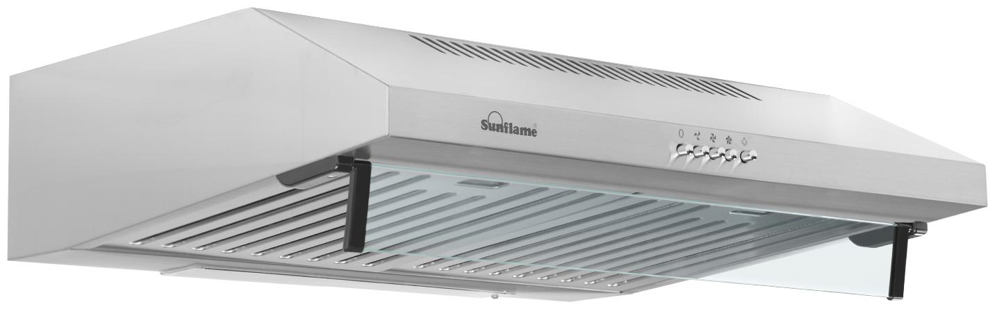 

Sunflame Wall Mounted 60 cm 700 m3 h Silver Chimney ( AVEO 60 SS )