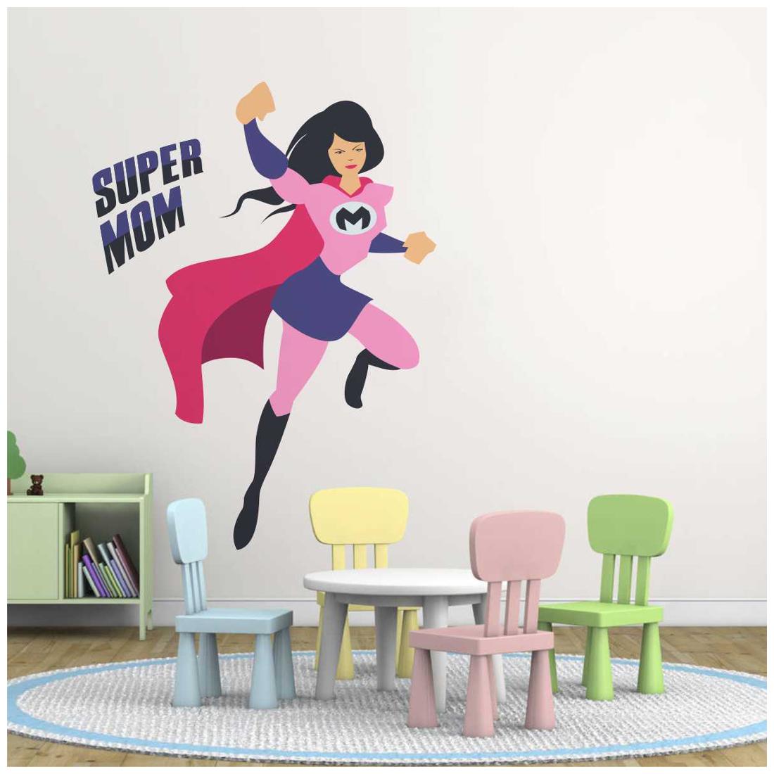 

Rawpockets Wall Stickers Super Mom Wall Sticker