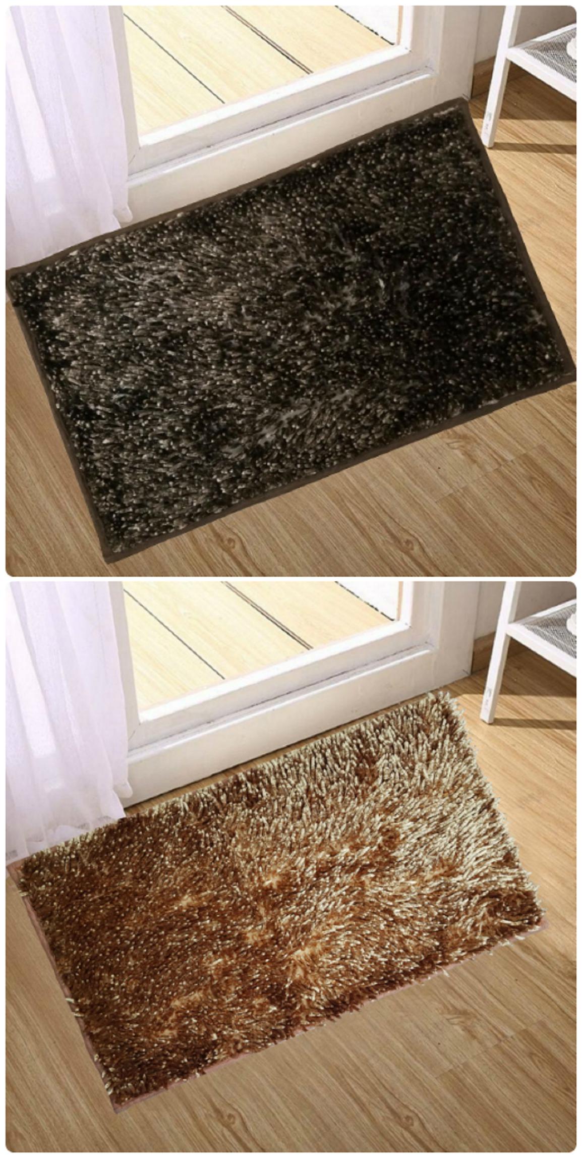 

Supreme Home Collective Microfiber Door Mat (Brown)