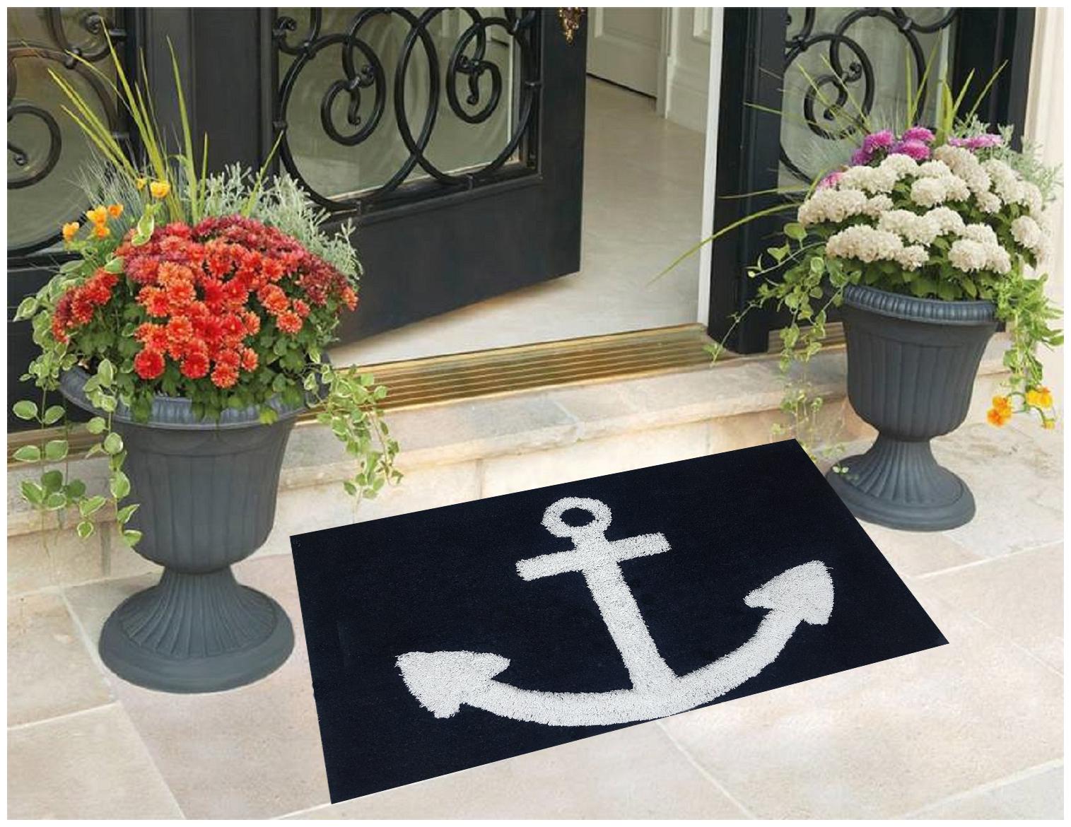 

Supreme Home Collective 100 Cotton Bath Door Floor Mat ( Pack of 1)