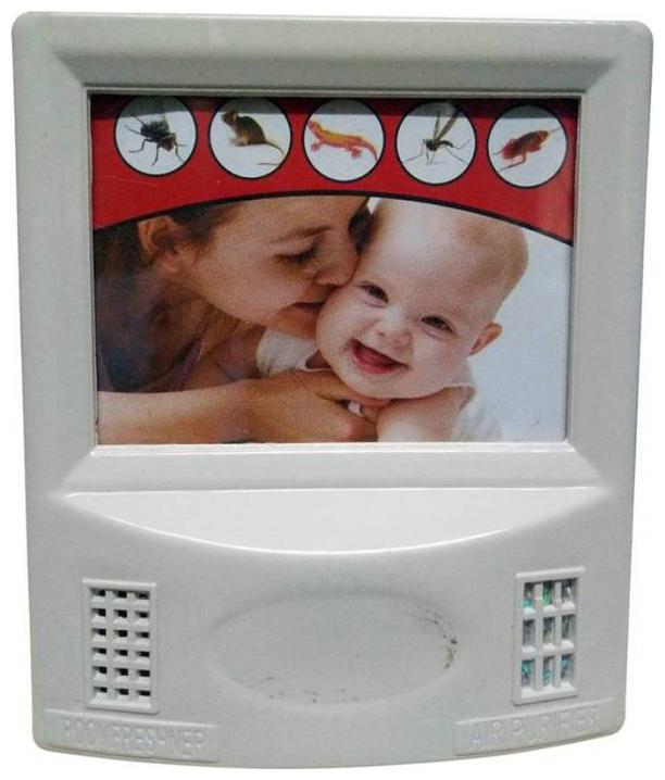 

Suraksha Ultrasonic Pest Repellent - No Killing No Poison No Chemical No Refilling Non-Toxic -(Pack of 1)