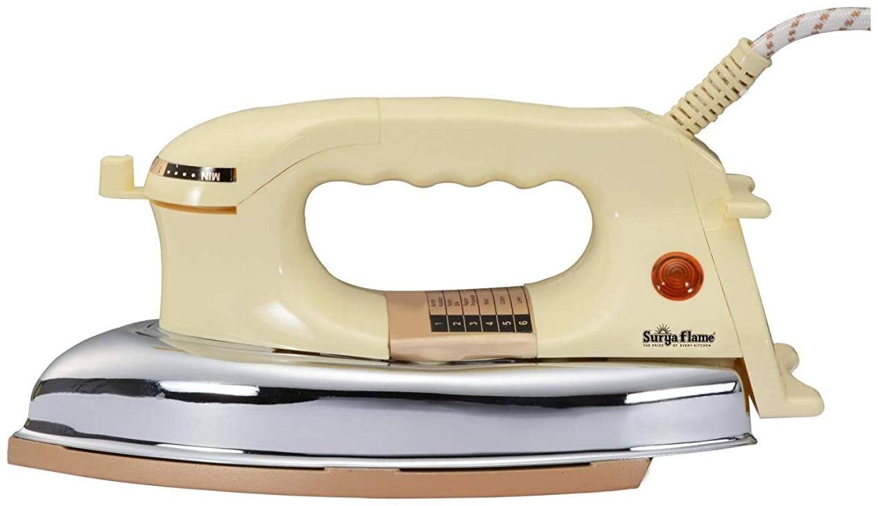 

Suryaflame Insta 1000 W Dry Iron - (2 Yrs Warranty)