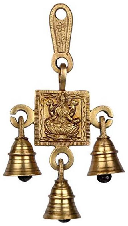 

Susajjit Brass Made Wall Hanging of Godess Lakshmi For Wall De cor and Temple