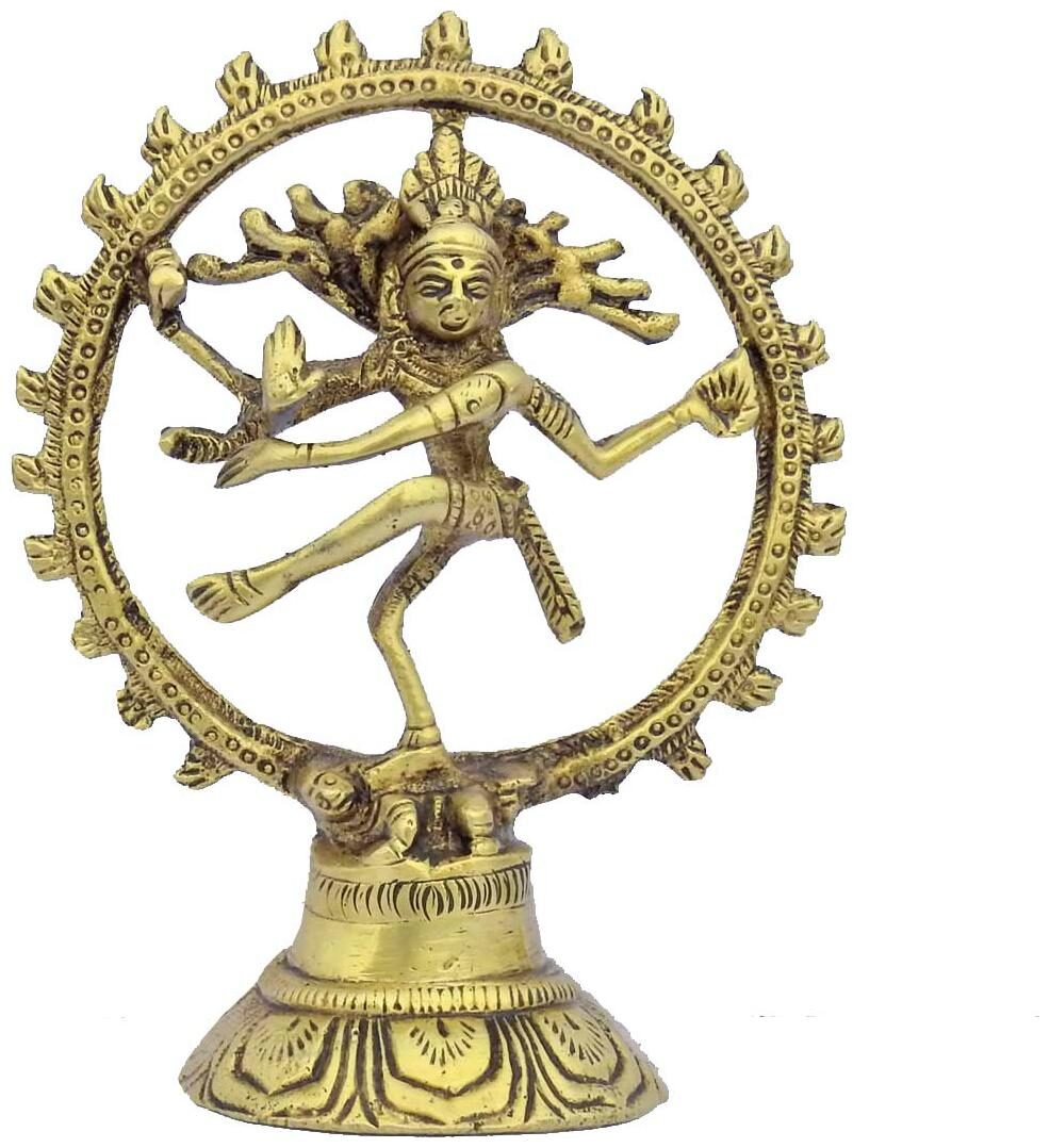 

Susajjit Decor Decorative Natraj Lord Shiva Incarnation Statue Made Of Brass
