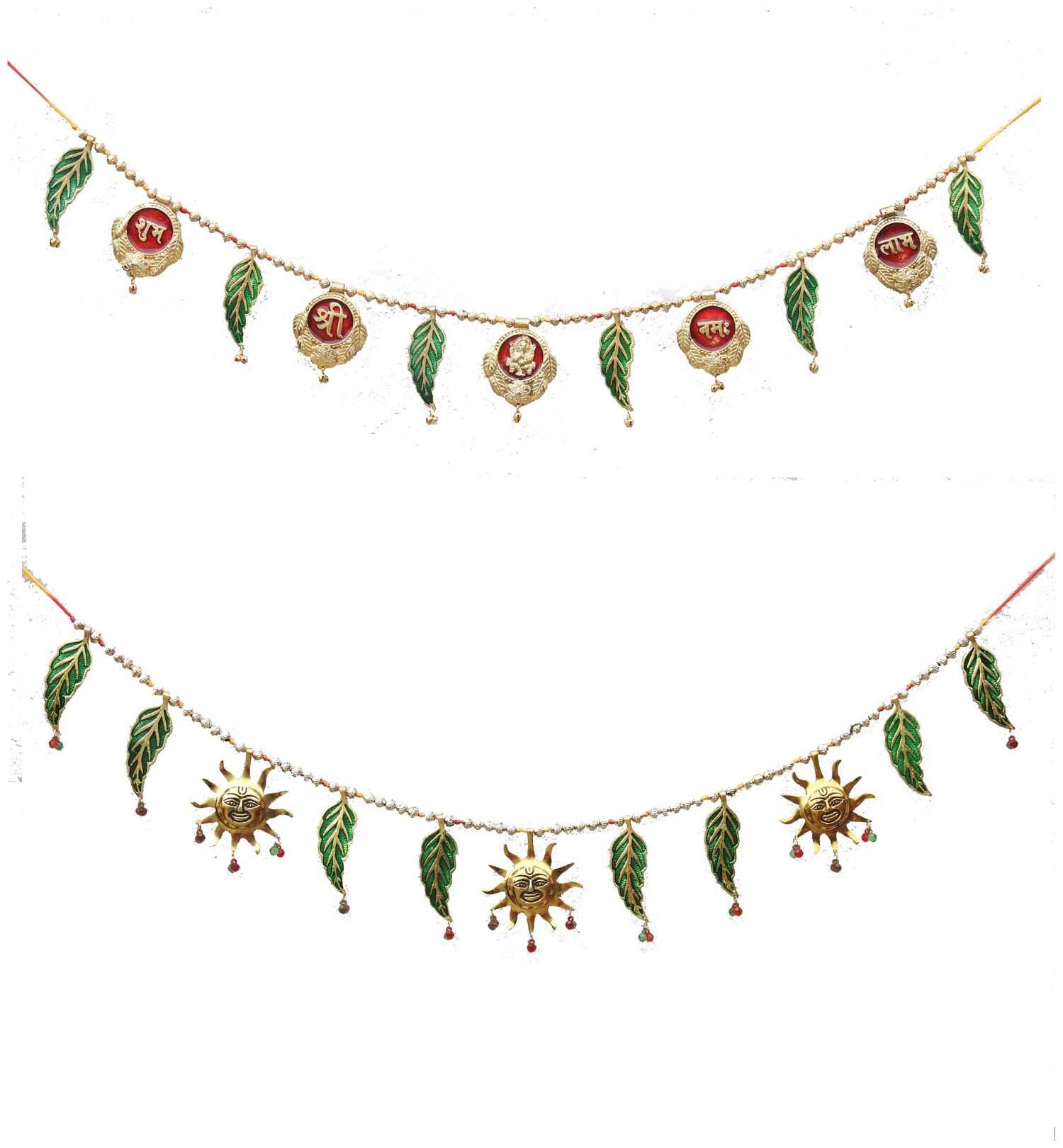 

Susajjit Decor Shree Shubh Ganesha Laabh Namah Door Hangings Bandhanwar Toran