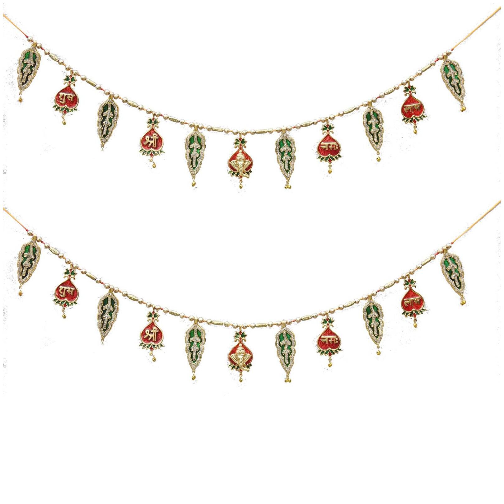 

Susajjit Decor Shree Shubh Ganesha Laabh Namah Door Hangings Bandhanwar Toran