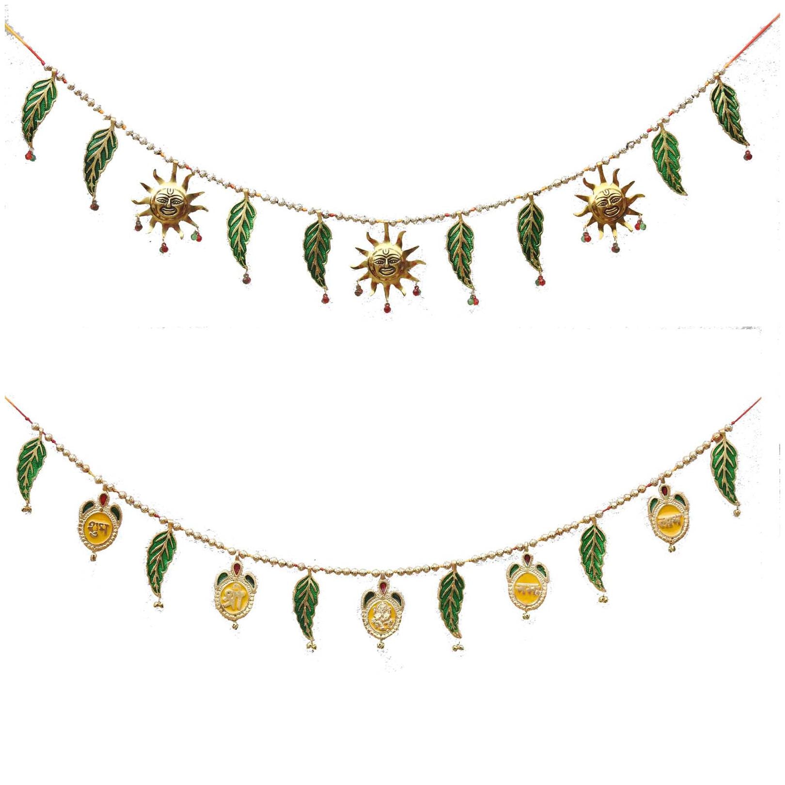 

Susajjit Decor Shree Shubh Ganesha Laabh Namah Door Hangings Bandhanwar Toran