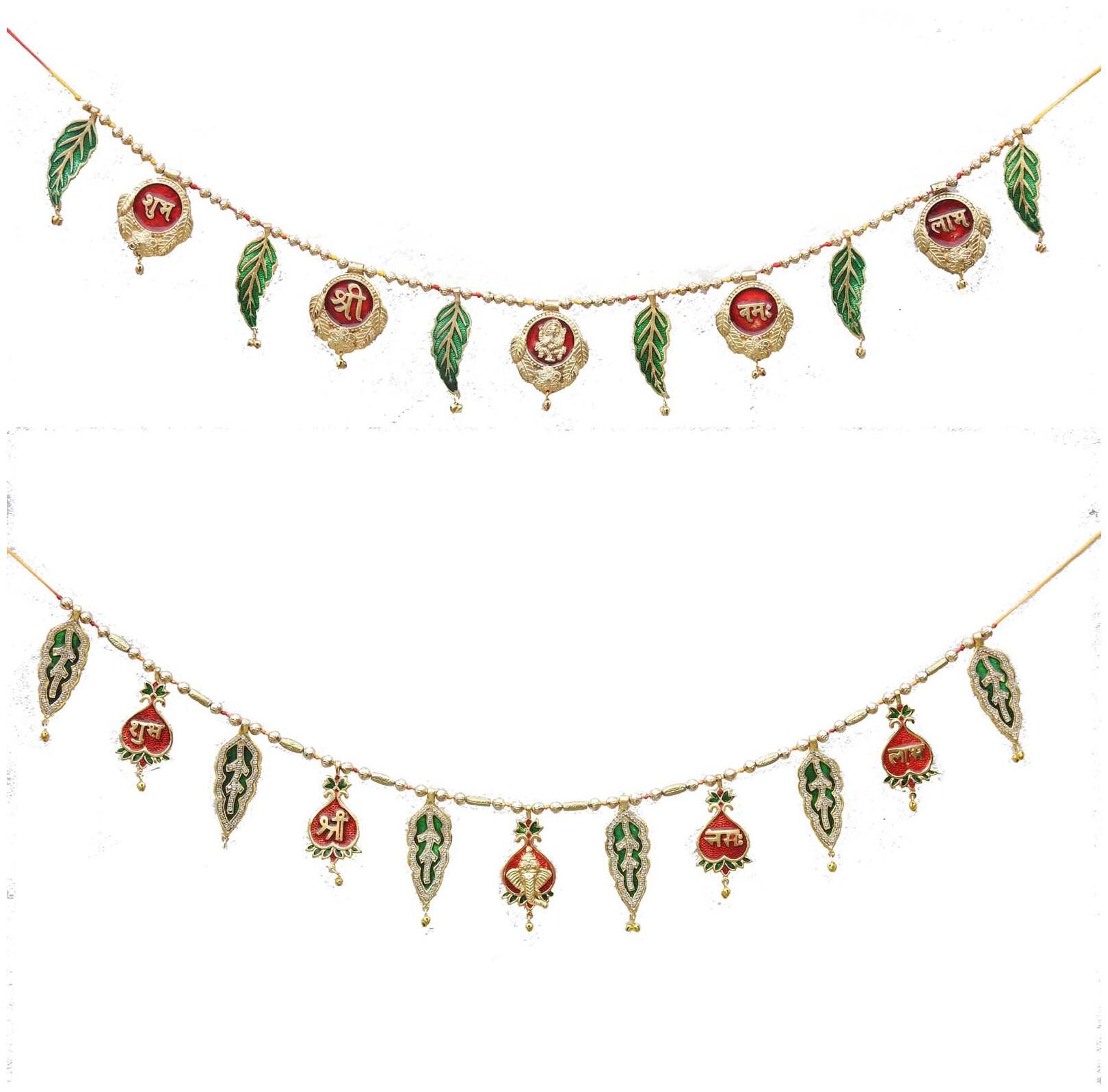 

Susajjit Decor Shree Shubh Ganesha Laabh Namah Door Hangings Bandhanwar Toran