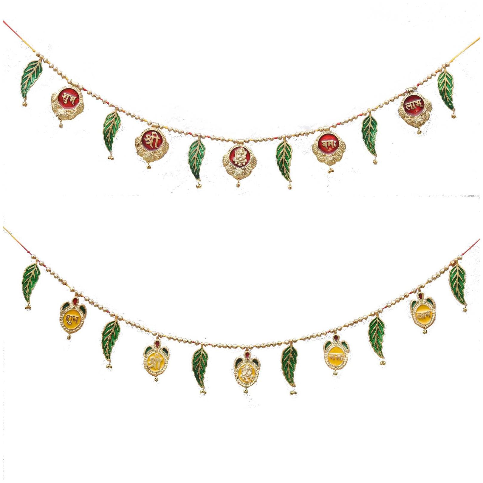 

Susajjit Decor Shree Shubh Ganesha Laabh Namah Door Hangings Bandhanwar Toran