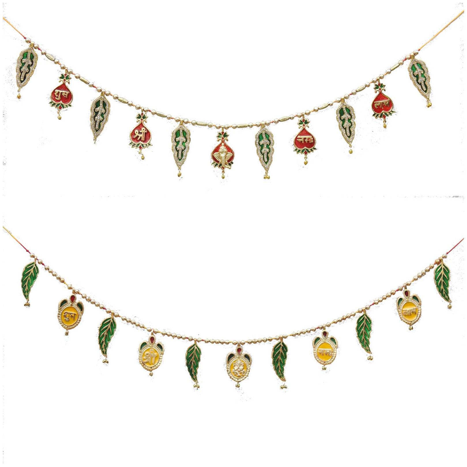 

Susajjit Decor Shree Shubh Ganesha Laabh Namah Door Hangings Bandhanwar Toran