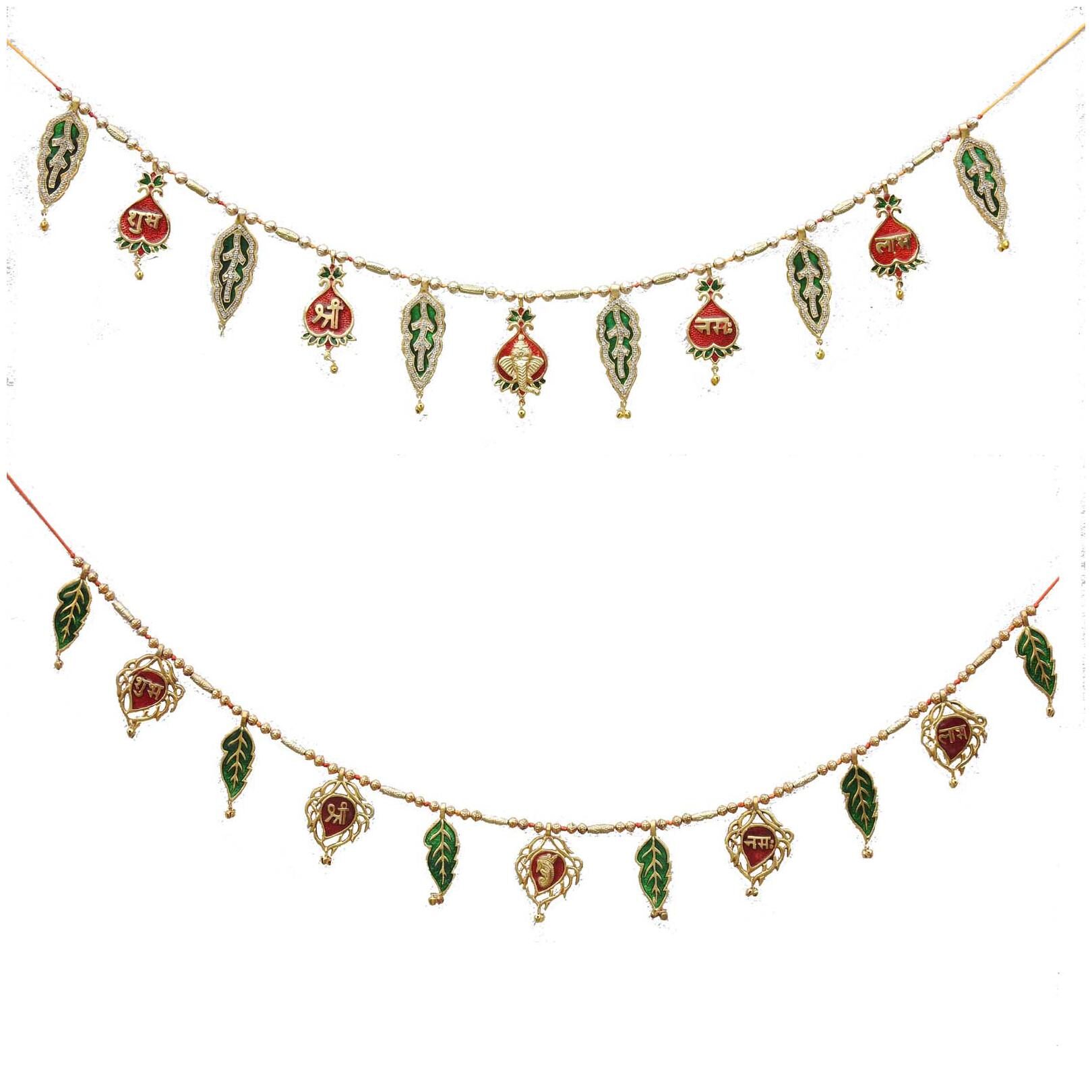 

Susajjit Decor Shree Shubh Ganesha Laabh Namah Door Hangings Bandhanwar Toran
