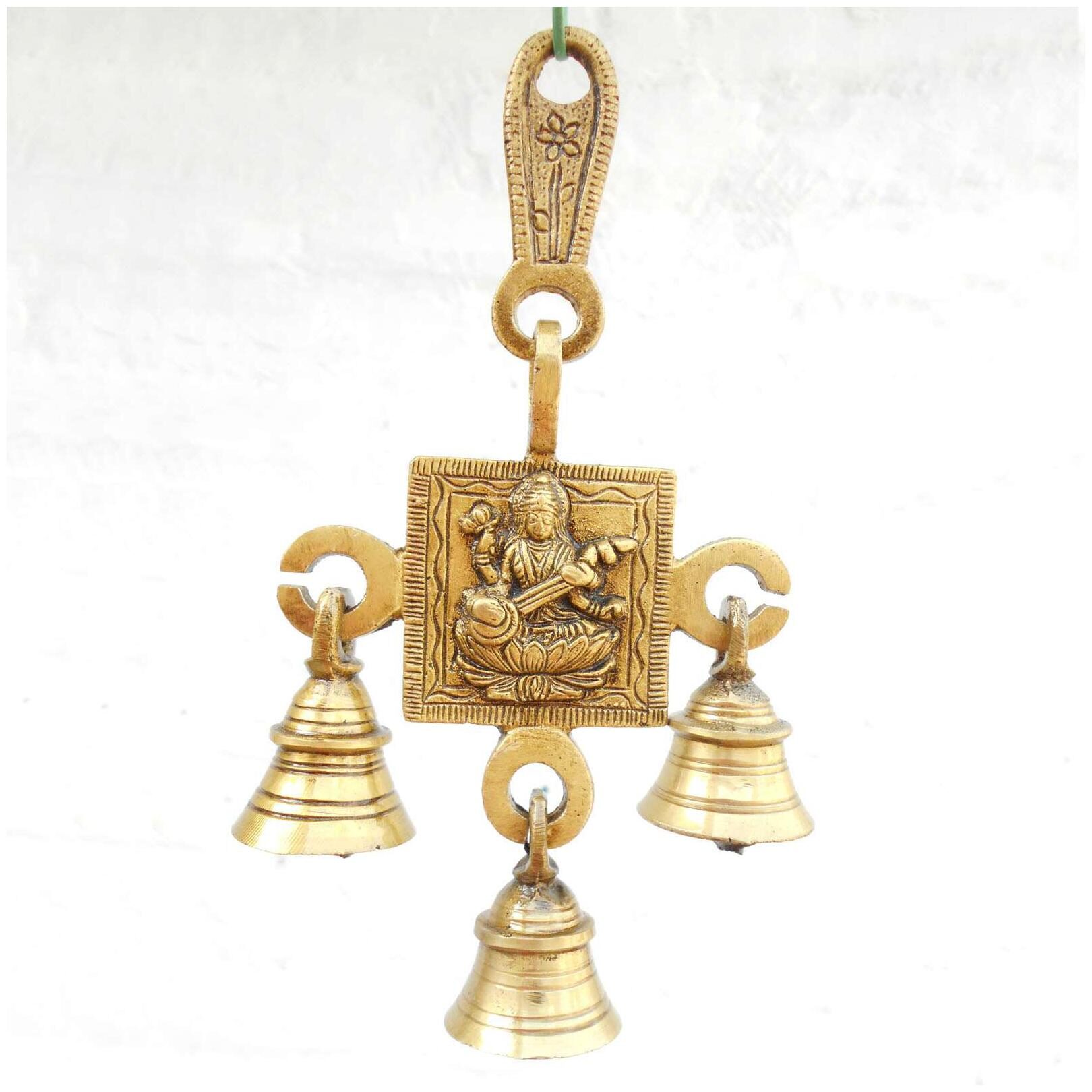

Susajjit Goddess Saraswati Wall Hanging for Gift De cor and Vastu