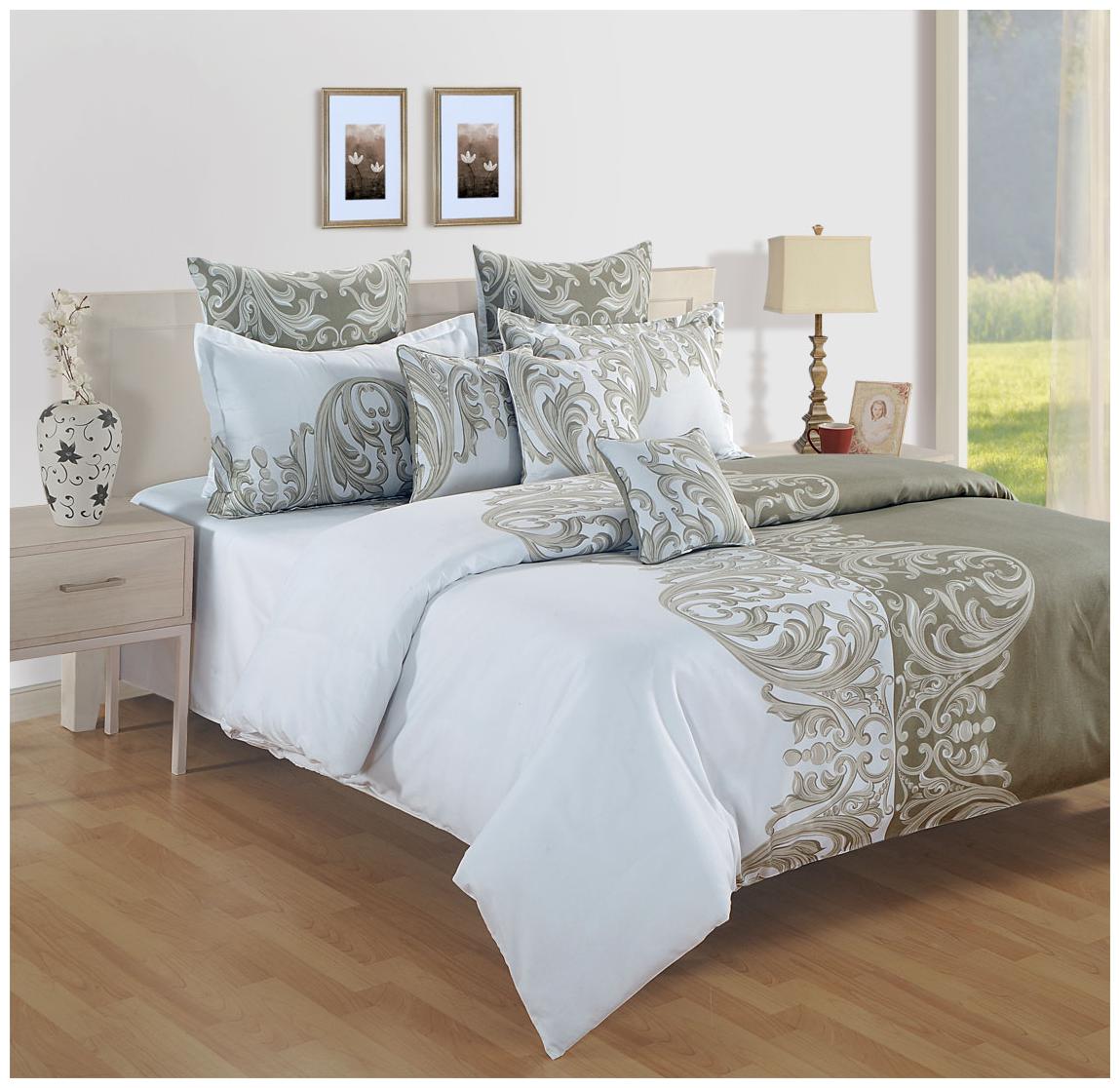

Swayam Cotton Floral Single Size Bedsheet 160 TC ( 1 Bedsheet With 1 Pillow Covers Grey )