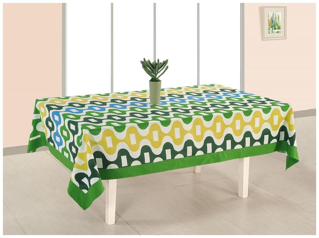 

SWAYAM Blue 6 Seater Table Flat Table Cover