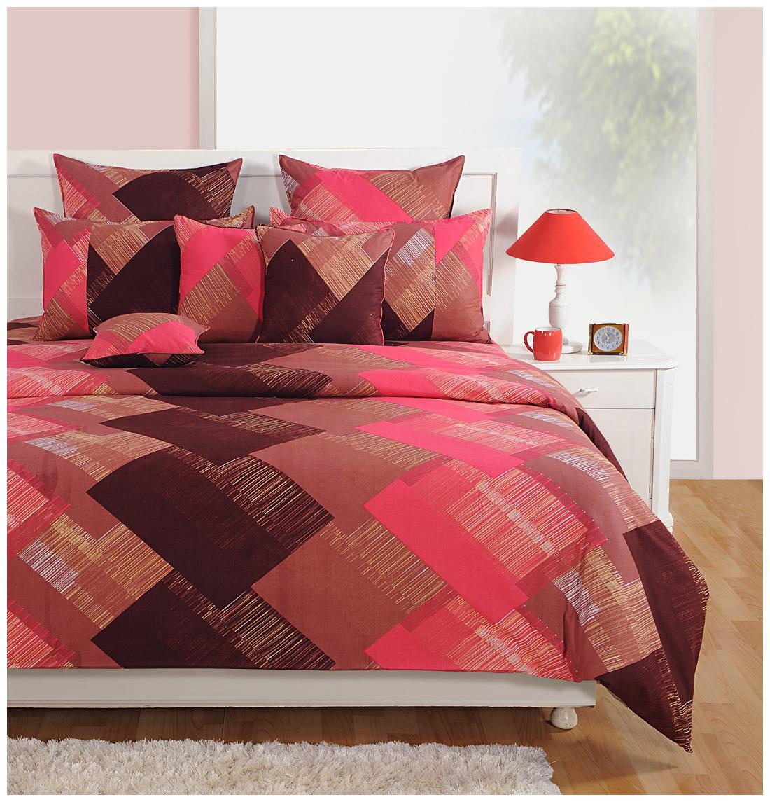

Swayam Cotton Geometric King Size Bedsheet 250 TC ( 1 Bedsheet With 2 Pillow Covers Brown )