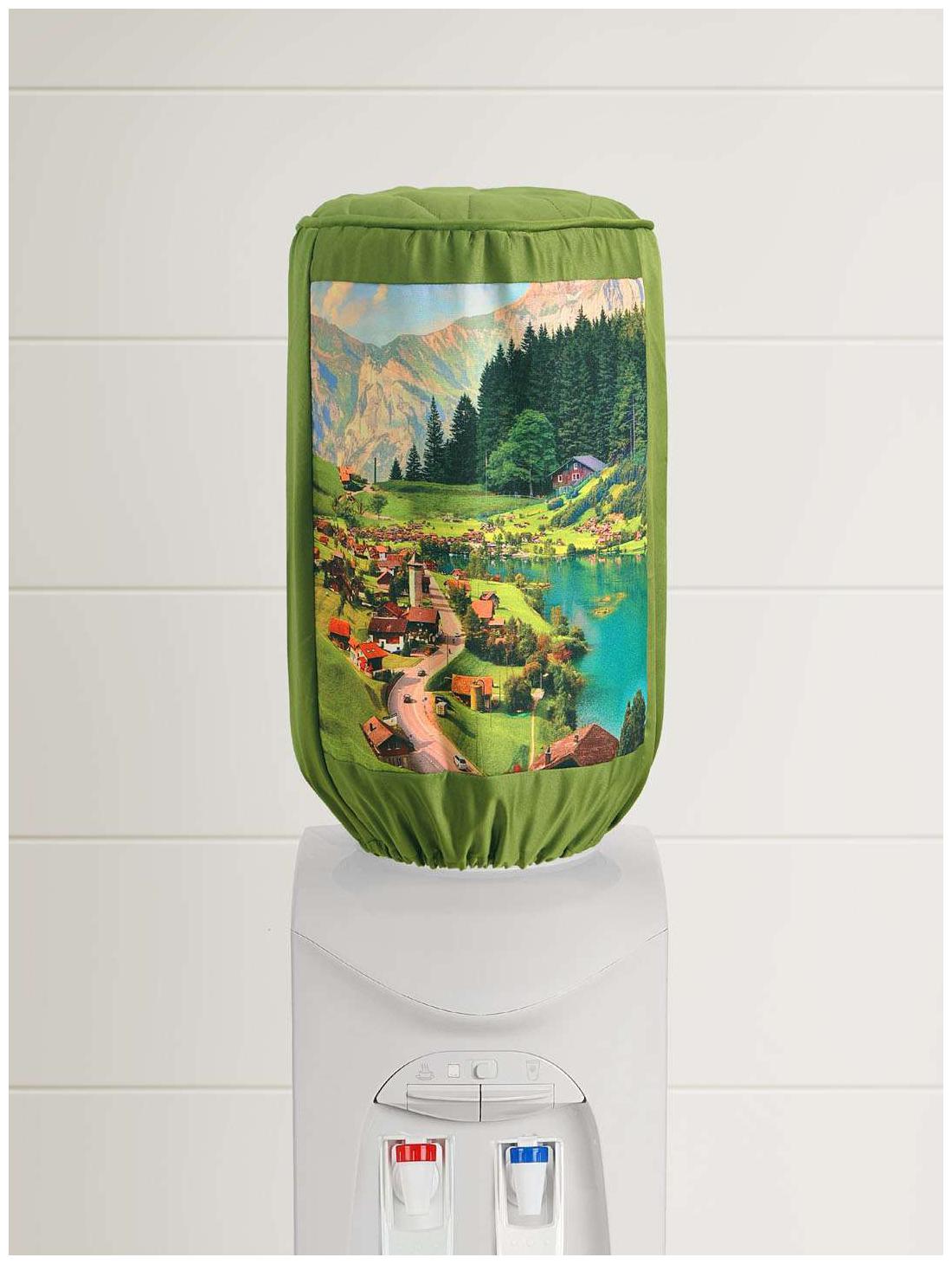 

Swayam Country Side Digitally Printed 20 L water dispenser Bottle Cover