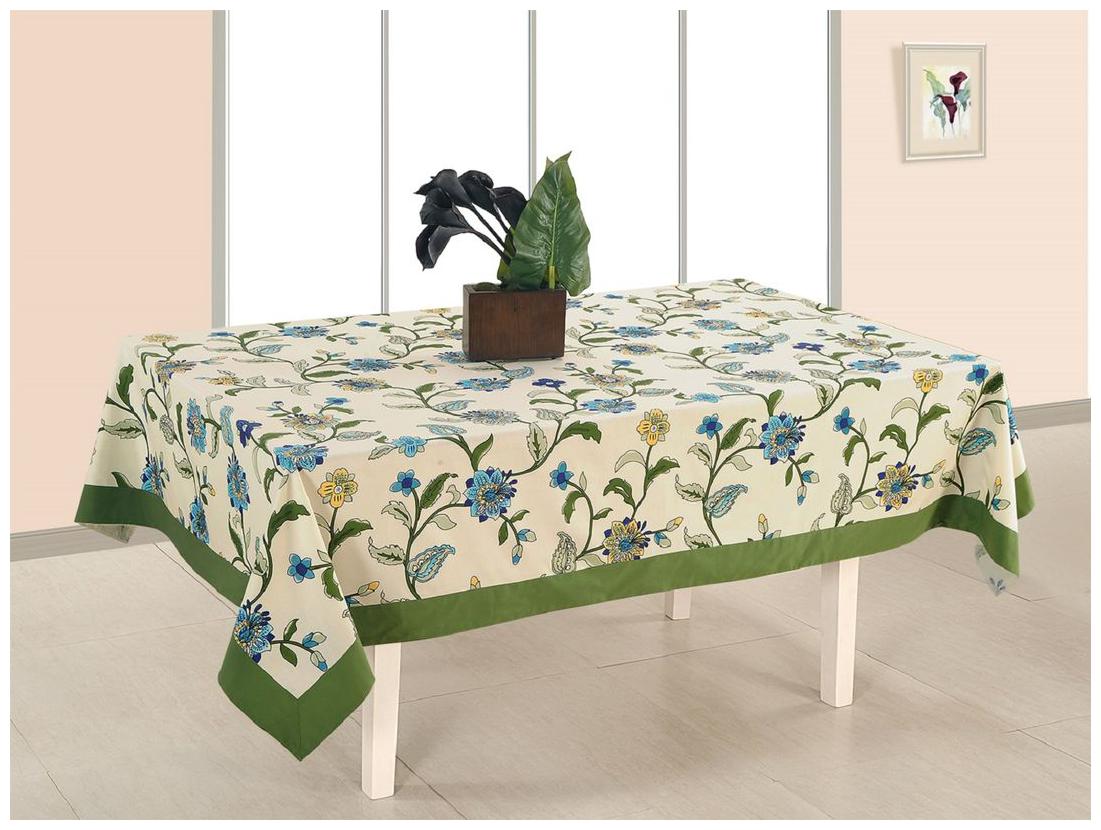 

SWAYAM Off White Colour 6 Seater Table Flat Table Cover
