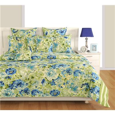 

Swayam Cotton Geometric Single Size Bedsheet 144 TC ( 1 Bedsheet With 1 Pillow Covers White )