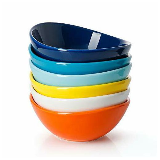 

Sweese 101 002 Porcelain Bowls - 10 Ounce for Ice Cream Dessert - Set of 6 Ho