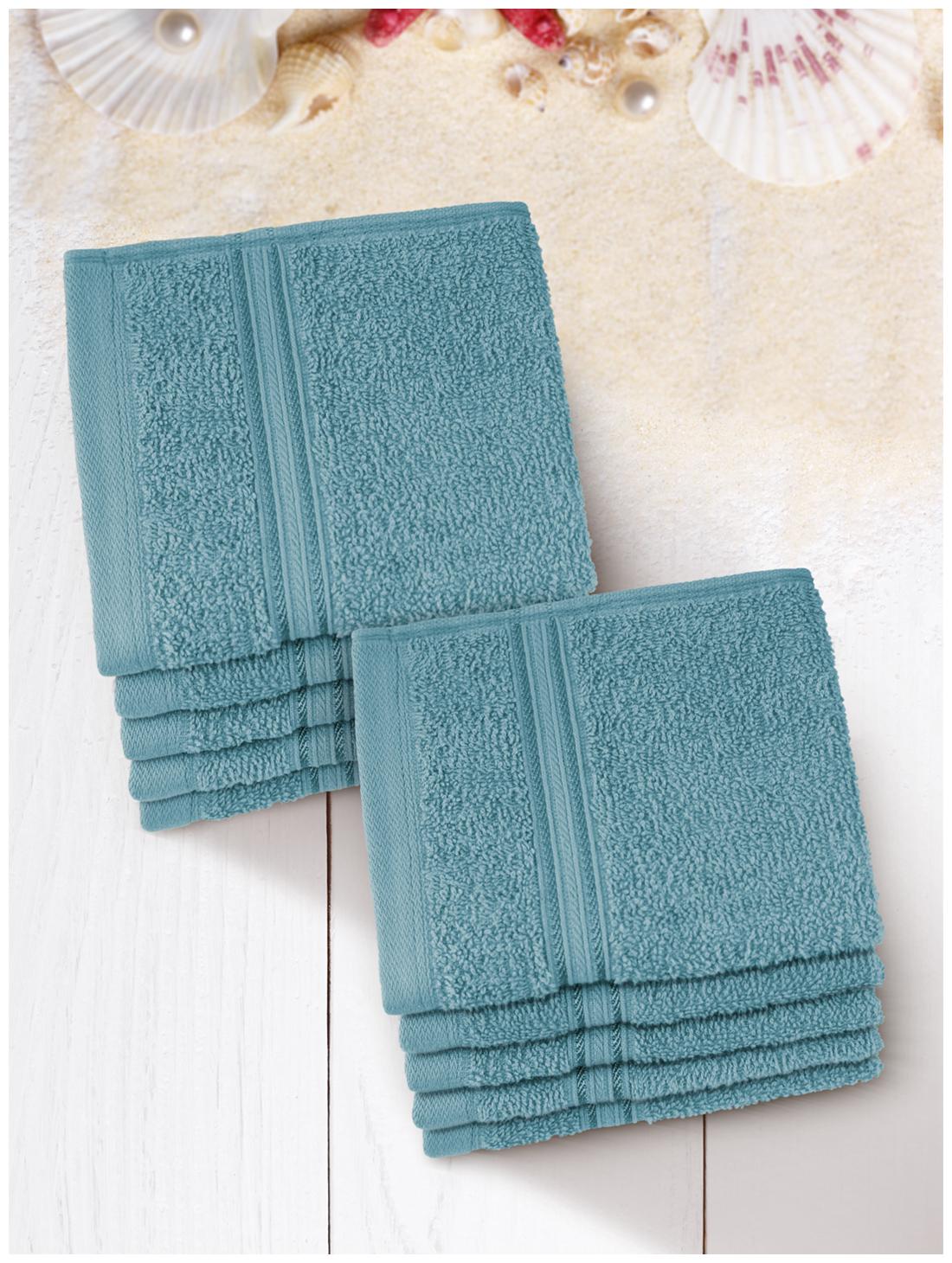 

Swiss Republic 480 GSM Cotton Face Towel ( 10 Pieces Grey )
