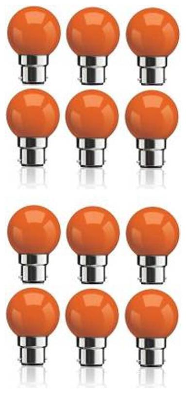 

SYSKA 0 5 W STANDARD B22 LED BULB (ORANGE PACK OF 12)