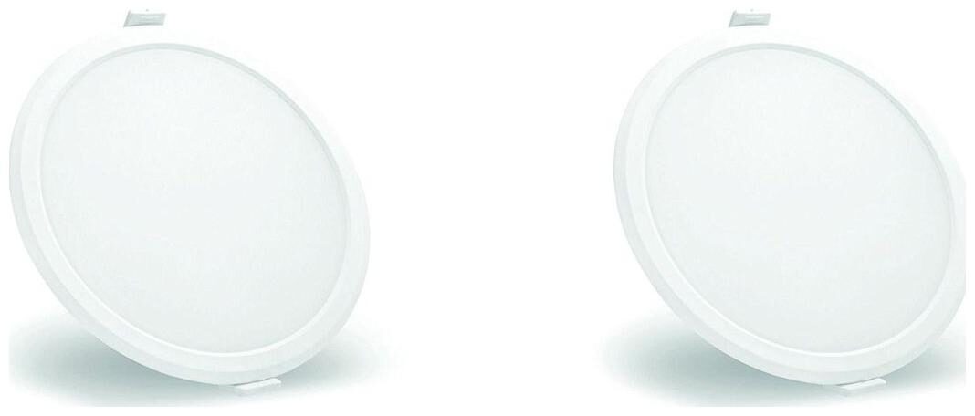 

Syska 15 W LED Slim Round Recessed Panel Lights - RDL Series (Pack of 2)