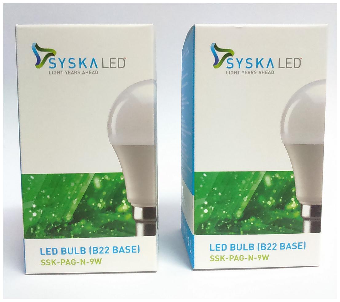 

Syska 9 W B22 LED Bulb (Pack of 2)