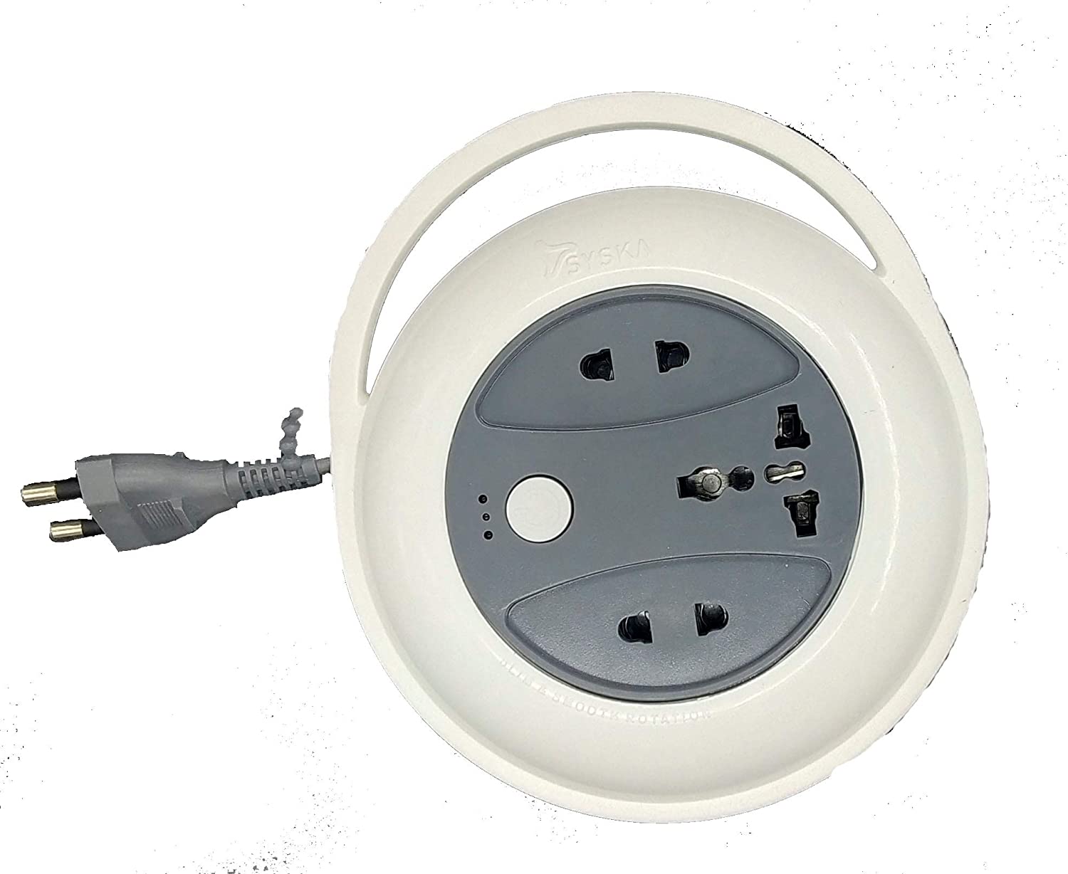 

Syska Extension Cord round 3 Sockets