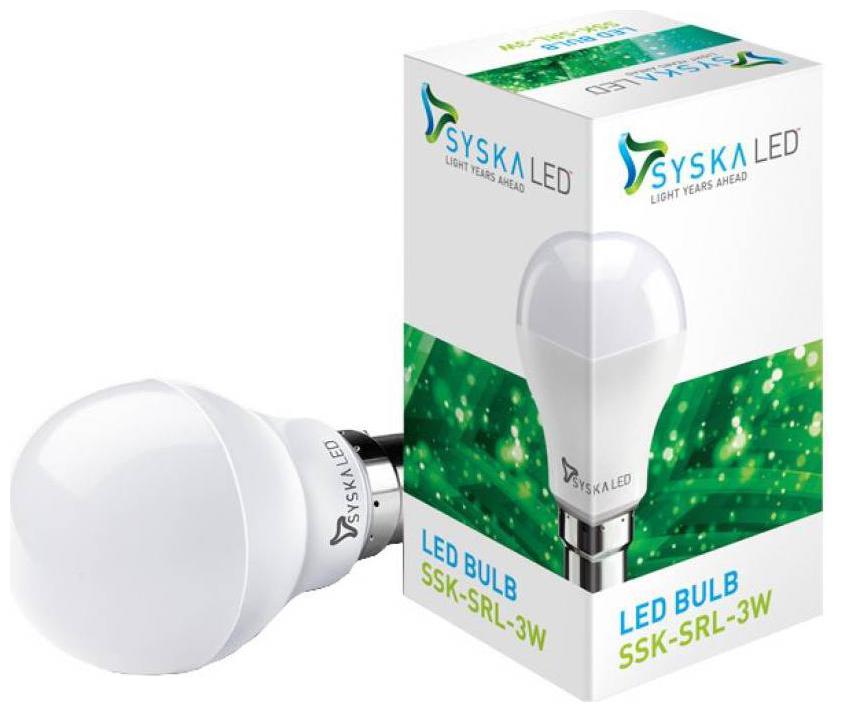 

Syska Led 3 Watt (1 Pcs)