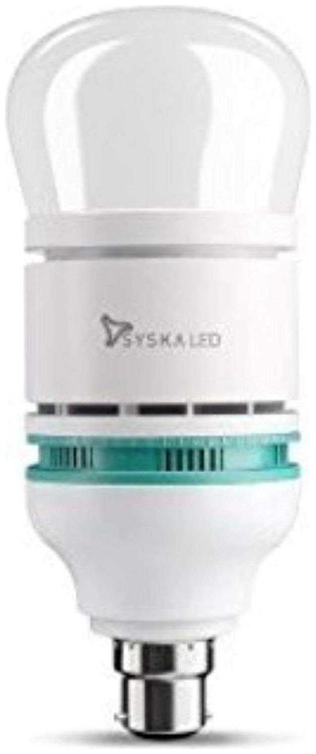 

Syska RBx1801xB22x6500K Base B22 18xW LED Rocket Lamp (White)