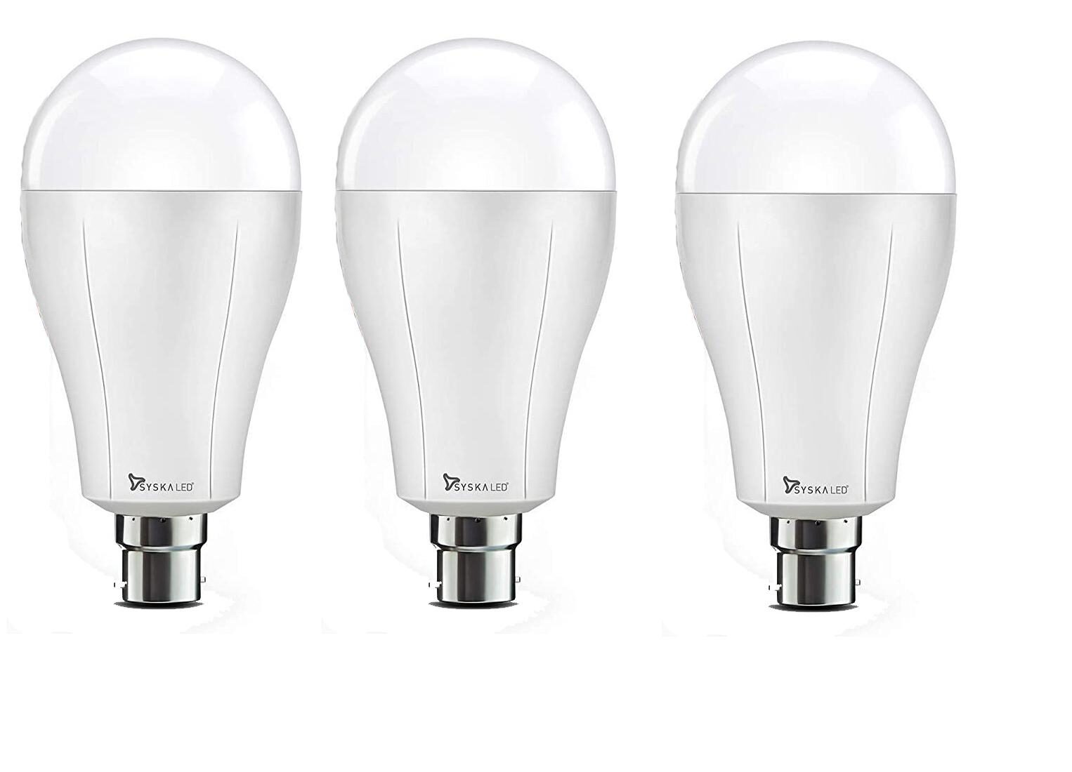 

Syska Rechargeable Emergency 15W Pack of 3