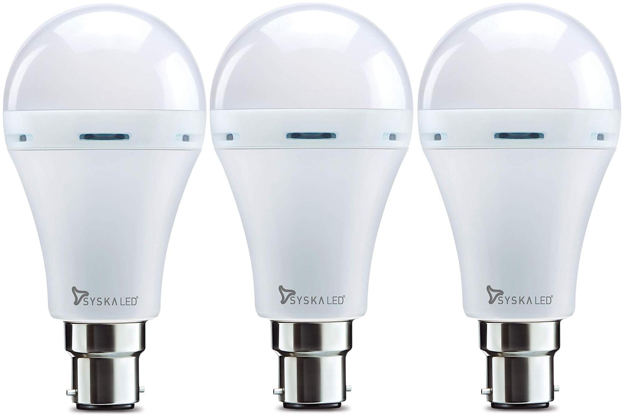 

Syska Rechargeable 7W Emergency Bulb SSK-EMB-07 (Pack of 3)