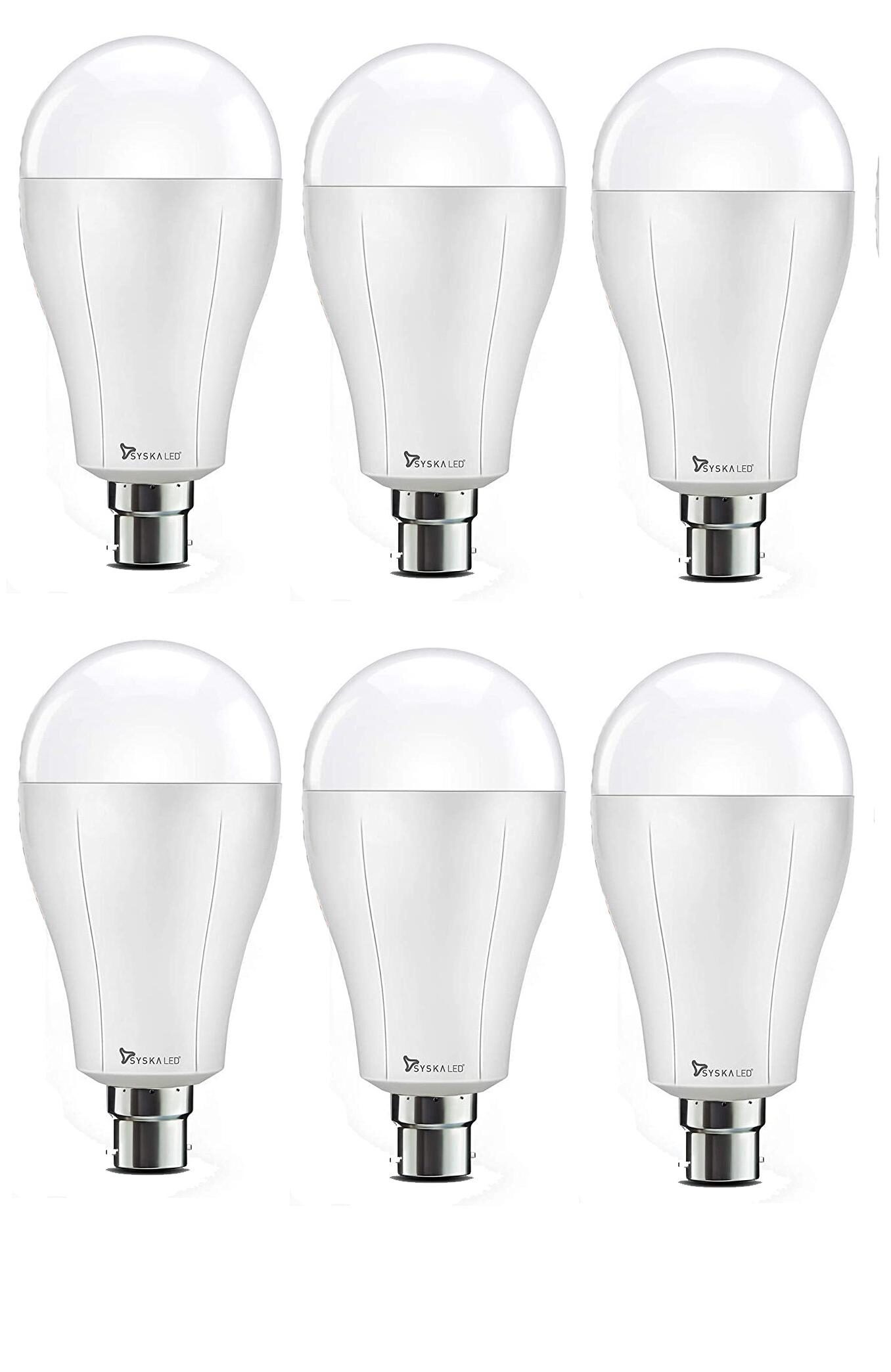 

Syska Rechargeable Emergency 15W Pack of 6
