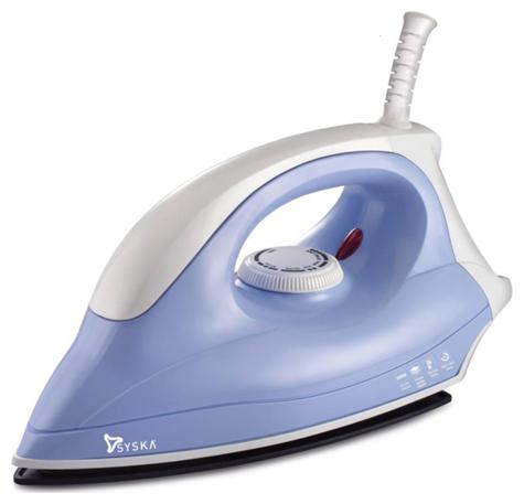 

Syska SDI-02 Stellar Multi Fabric American Heritage Soleplate Dry Iron (Purple)