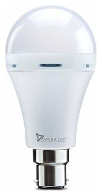 

Syska SSK-EMB-09-01 B22 9 Watt Rechargeable LED Emergency Bulb ( cool White )