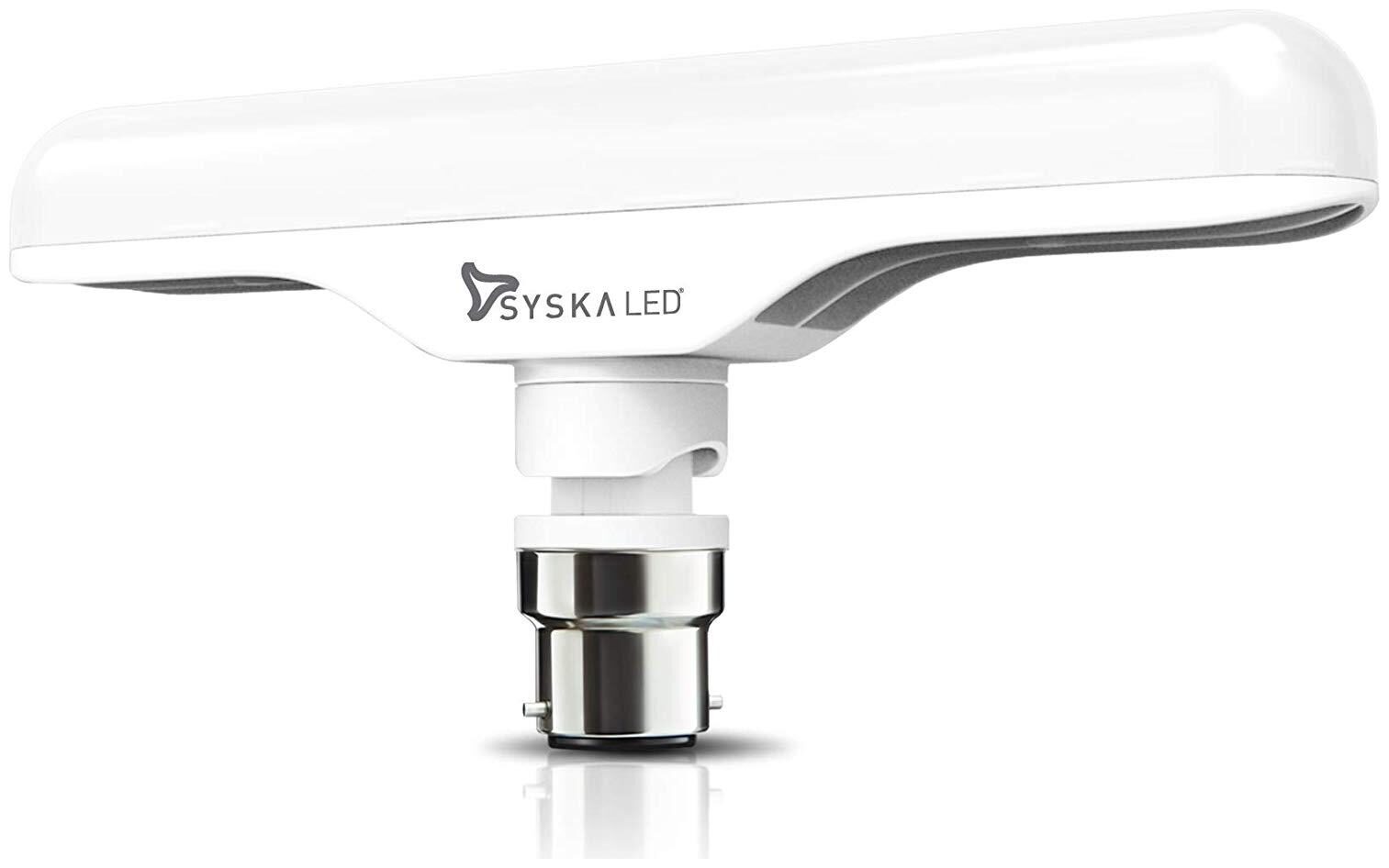 

Syska SSK-Tll-R-10W Lumispread B22 10-Watt LED Tube Bulb (Pack of 1)