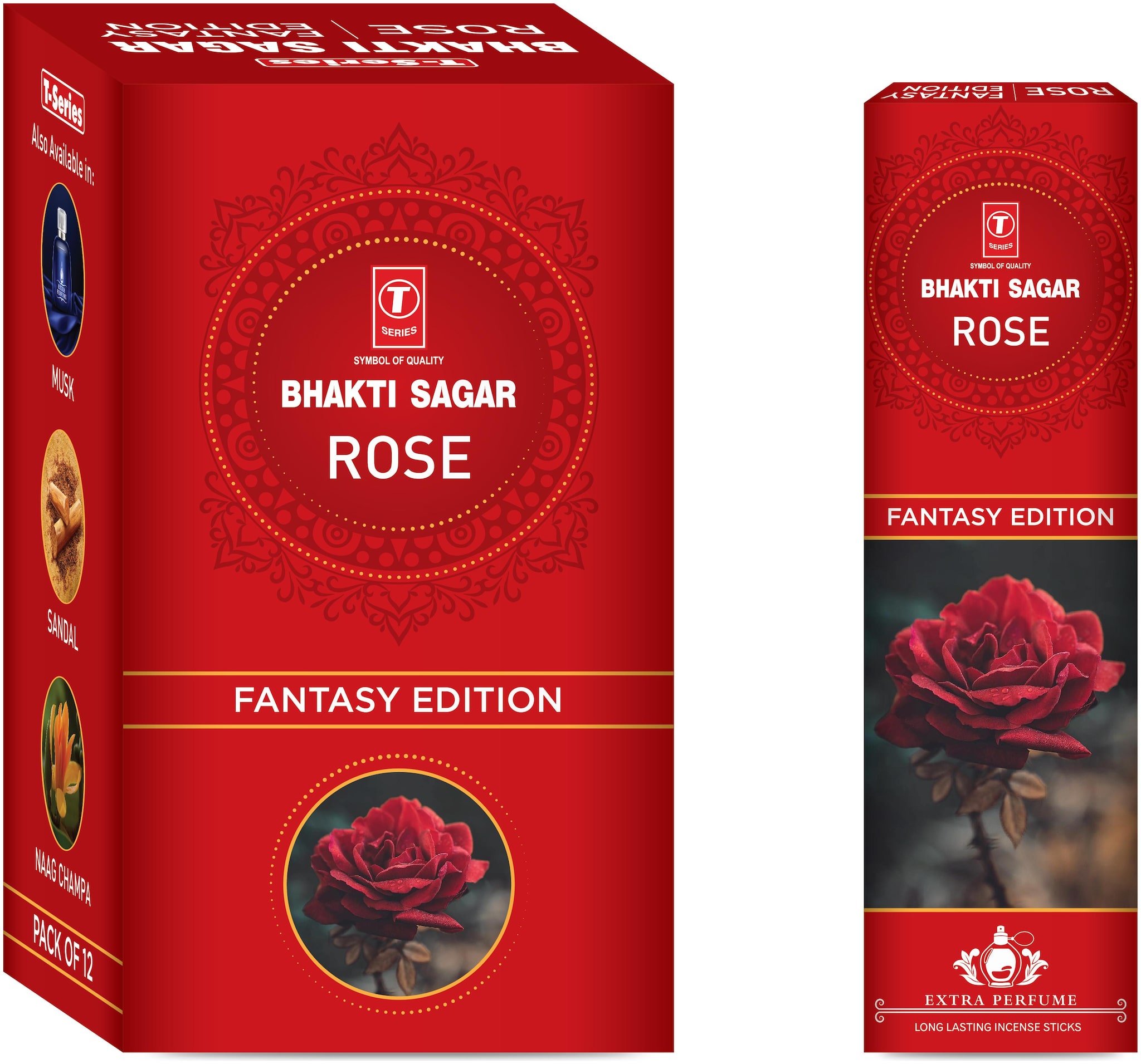 

T-Series Bhakti Sagar Fantasy Edition Rose Incense Sticks