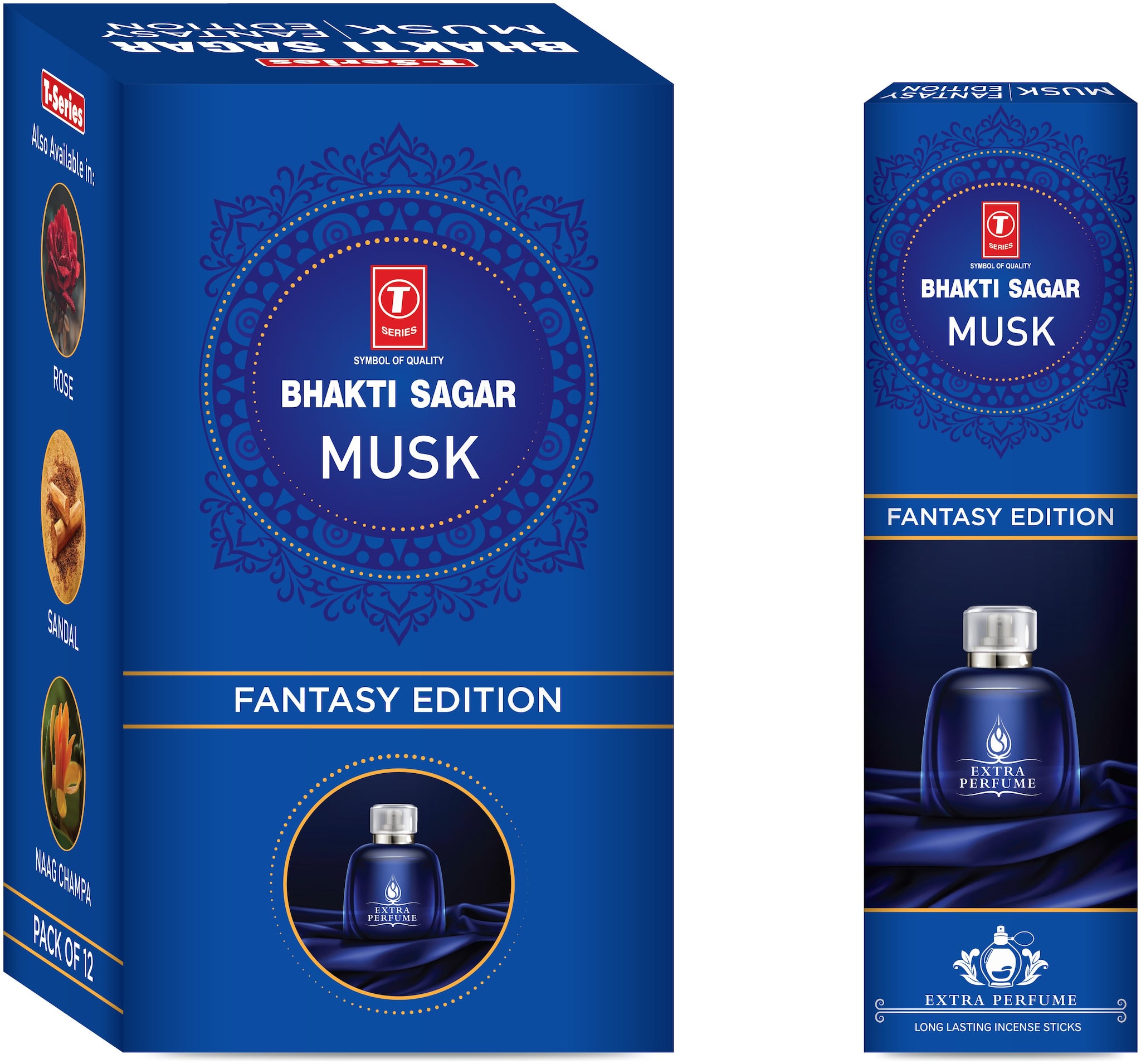 

T-Series Bhakti Sagar Fantasy Edition Musk Incense Sticks