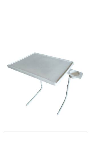 Table Mate 2 Portable Adjustable Dinner Cum Laptop Tray Table With Cup Holder - TableCup
