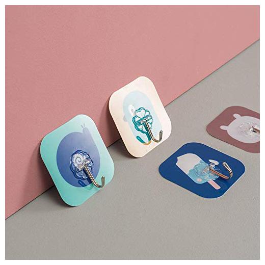 

TAGVE Explosion-proof Strong Seamless Hook Animal Print Reusable Suction Cup