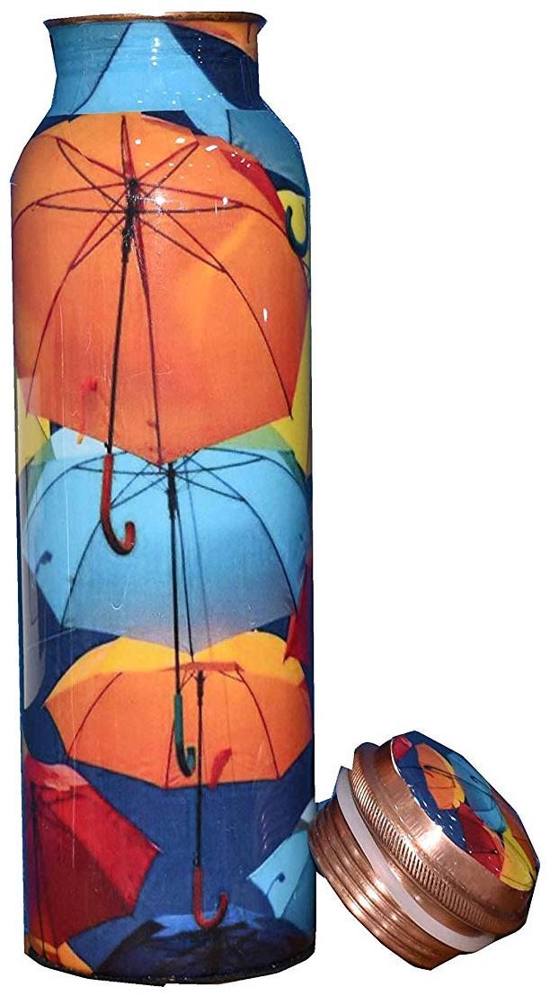 

Tailos Copper Multi Water Bottle ( 1000 ml Set of 1 )