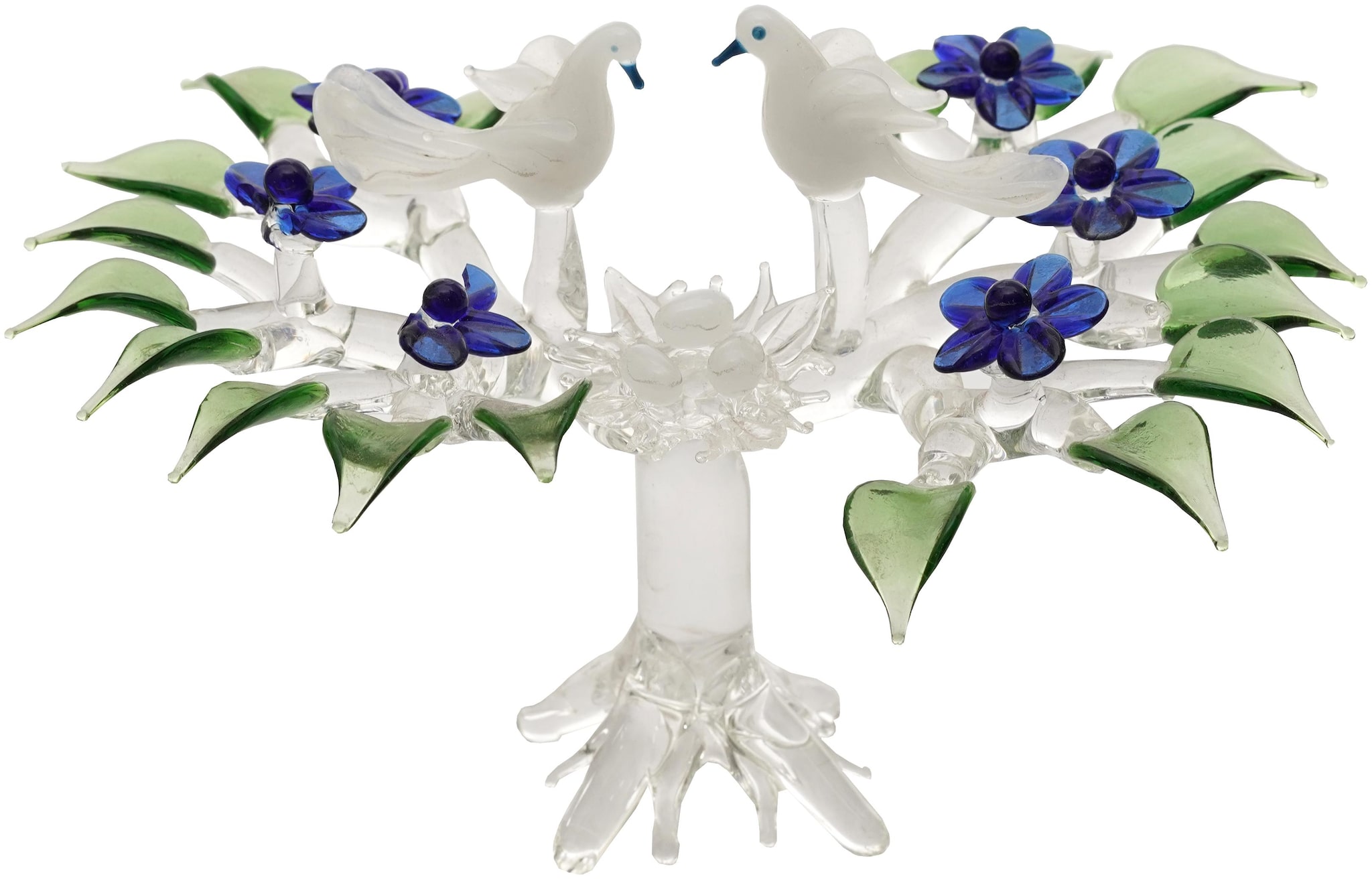 

Tailos Transparent Glass Showpiece
