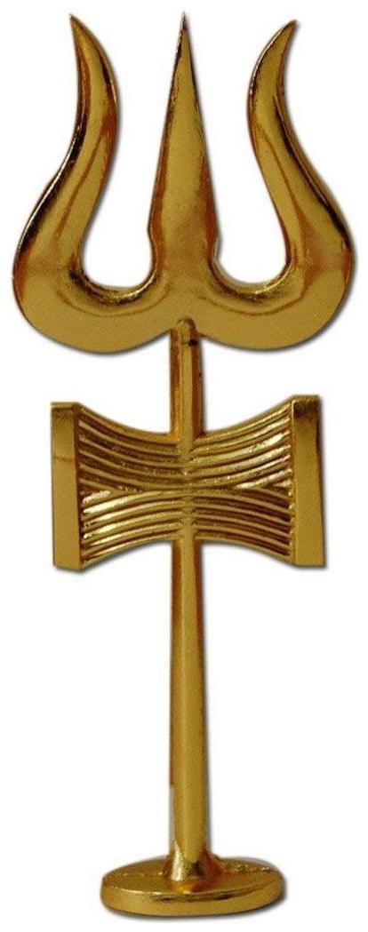 

Takshila Gems Trishul Damru Standing Asthadhatu Standing Trishul Damru Yantra
