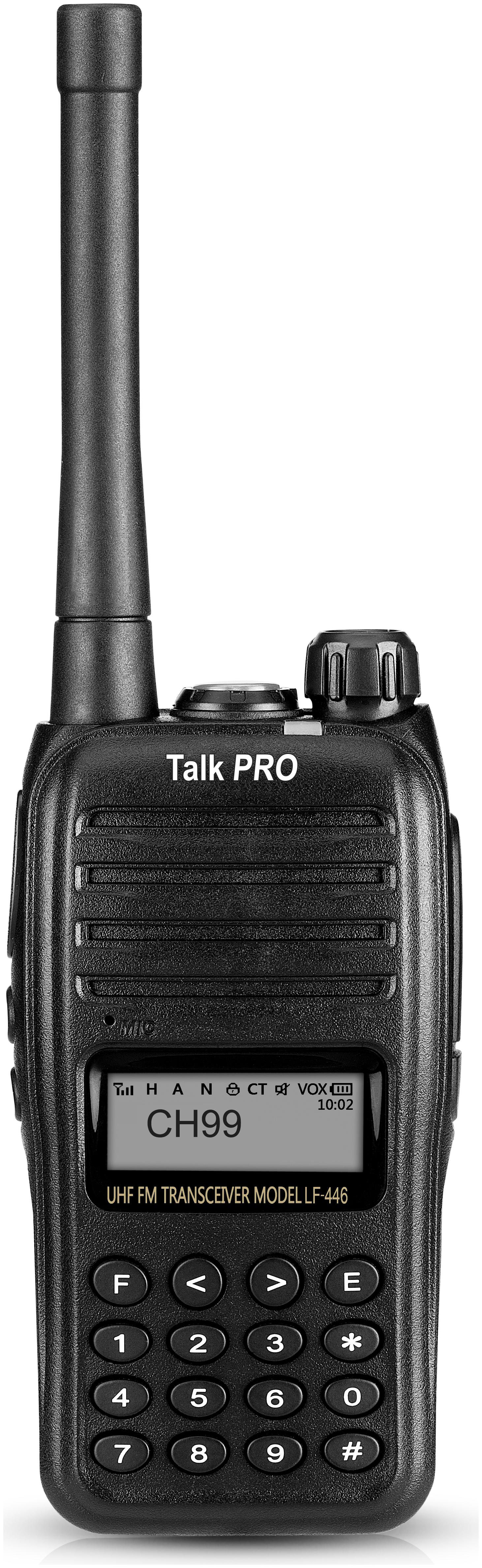 

Talkpro Walkie Talkie Black Lf446