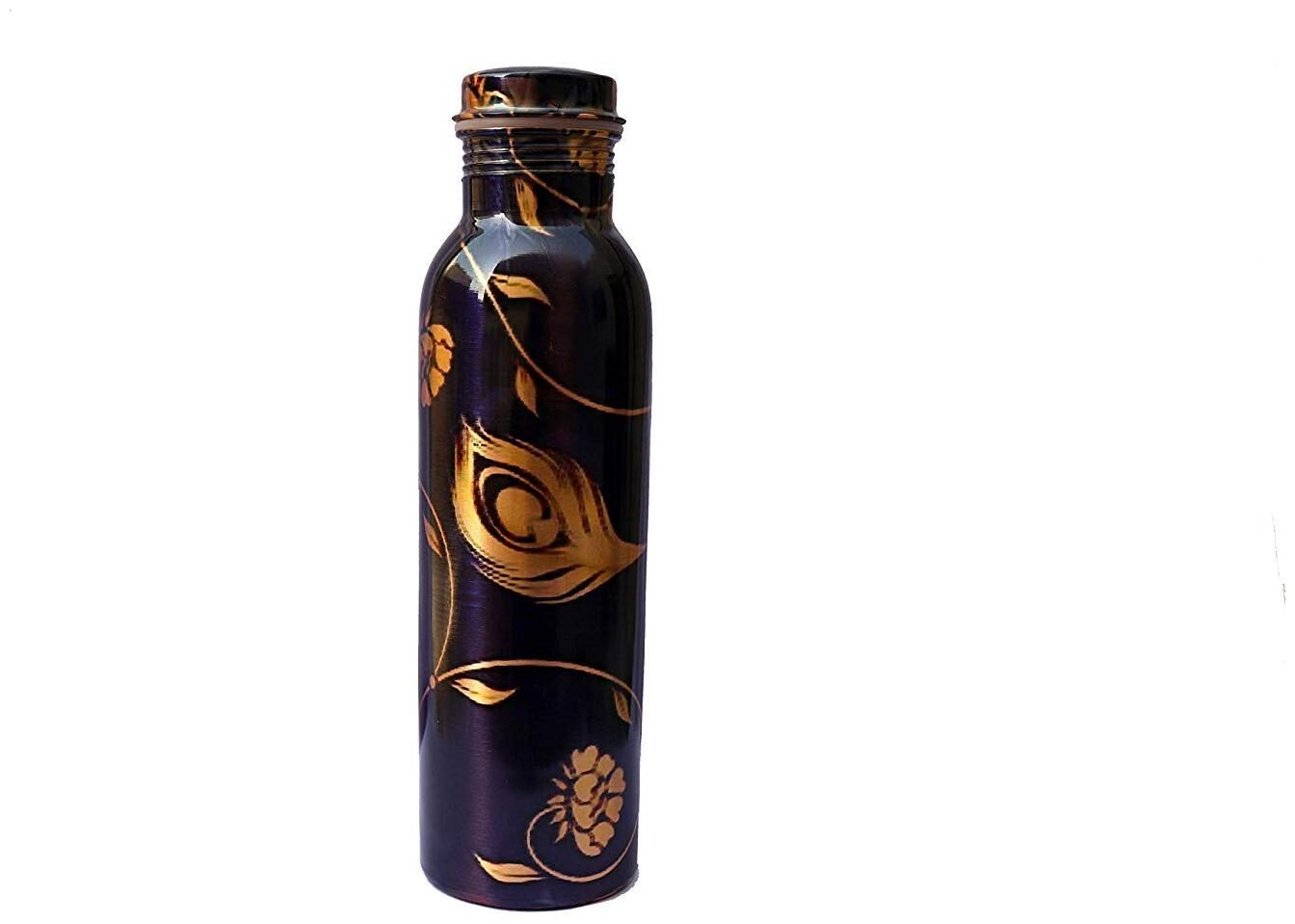 

TAMRANSH Copper Multi Water Bottle ( 950 ml Set of 1 )