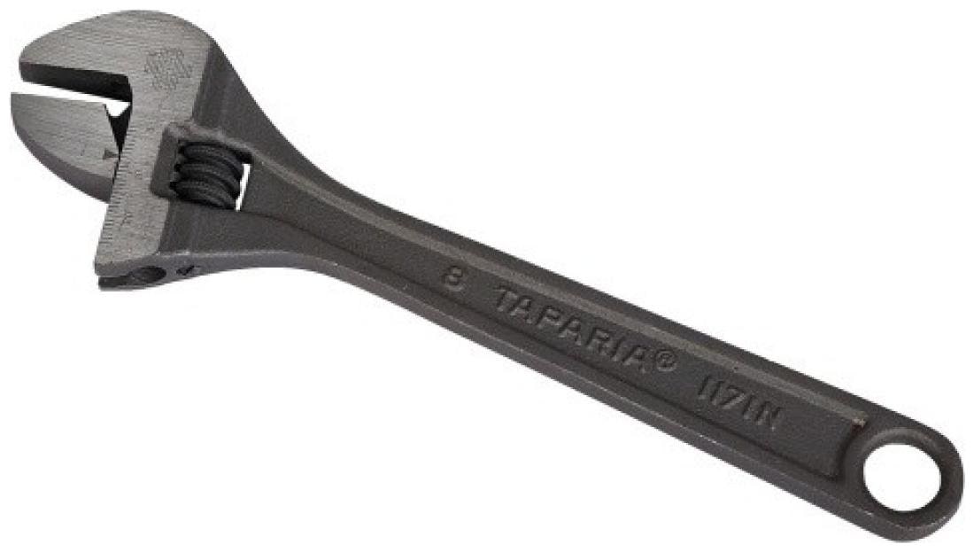 

Taparia 1171N-8 ADJUSTABLE SCREW SPANNER Single Sided Open End Wrench