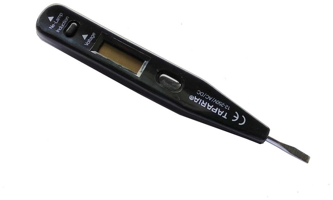 

Taparia MDTN82 VOLTAGE TESTER WITH NEON BULBS AND LCD DISPLAY Digital Voltage Tester