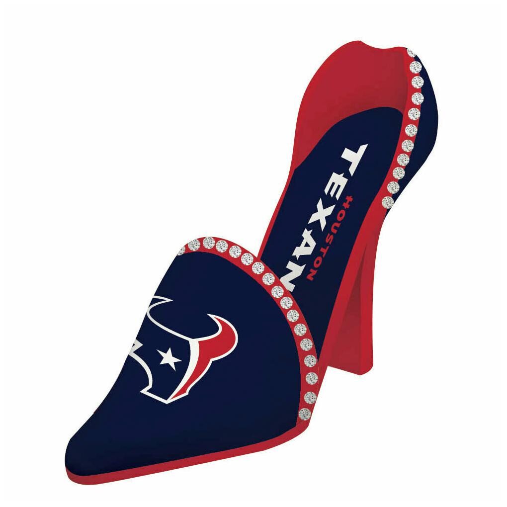 

Team Sports America Houston Texans Glitter Shoe Bottle Holder