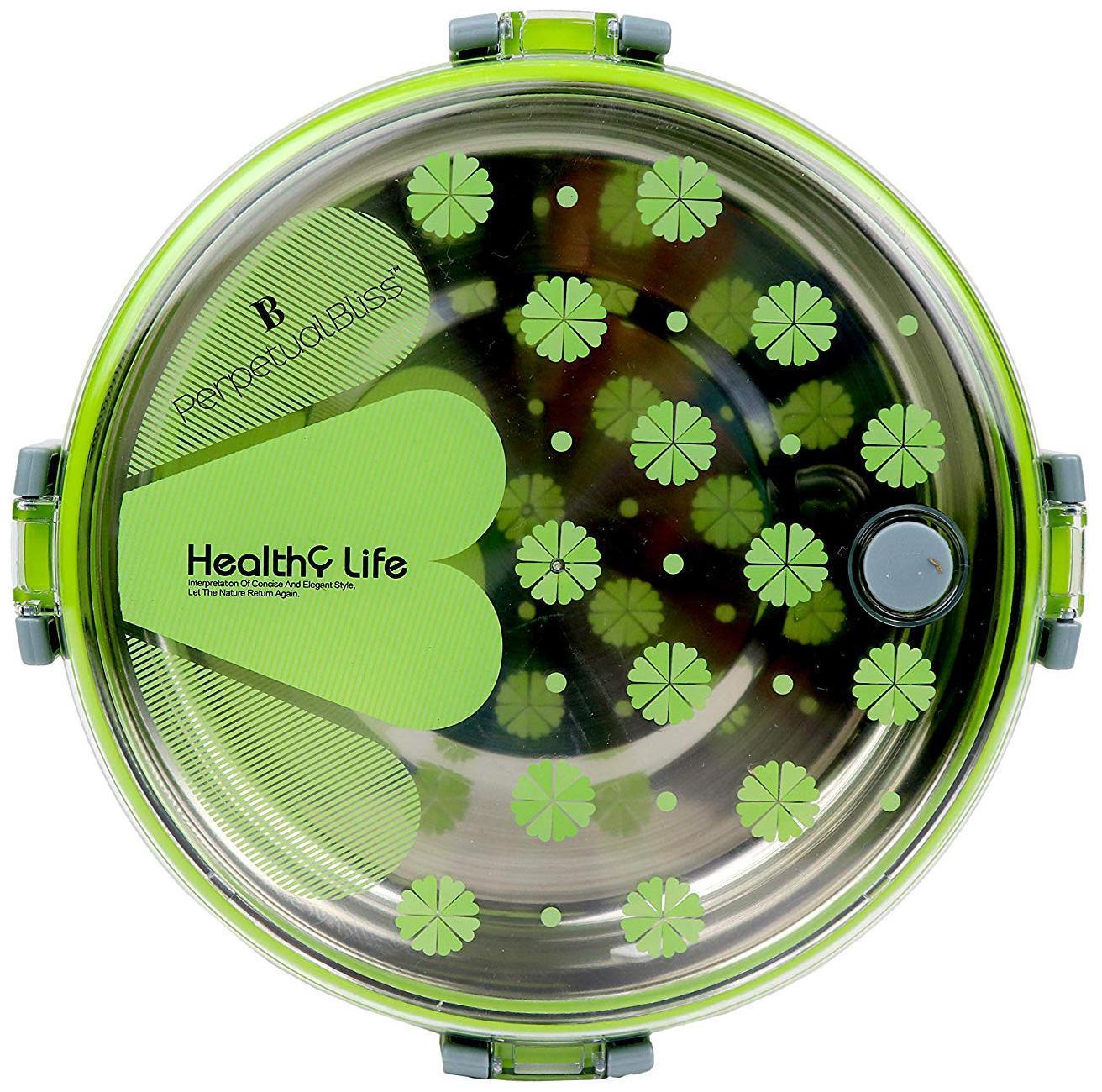 

SKYLARK INFOTECH Green Lunch box ( Set of 1 920 ml )